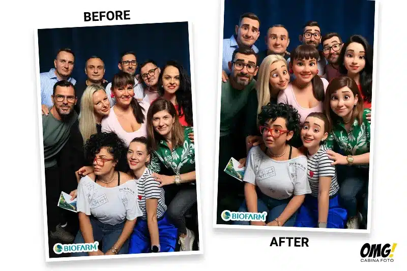 Ce tipuri de photo booth poti inchiria in Bucuresti 4 AI Photo Booth de inchiriat Bucuresti