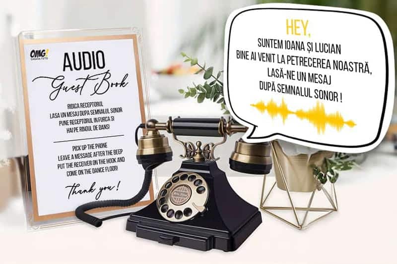 Audio Guest Book de inchiriat Bucuresti