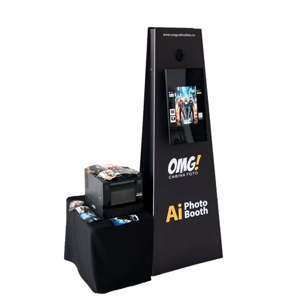 AI Photo Booth pentru evenimente in Bucuresti