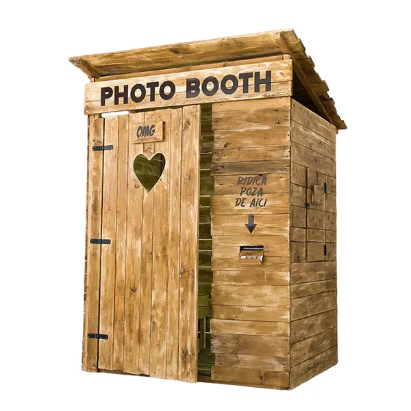 Rustic Photo Booth pentru nunti si evenimente tematice