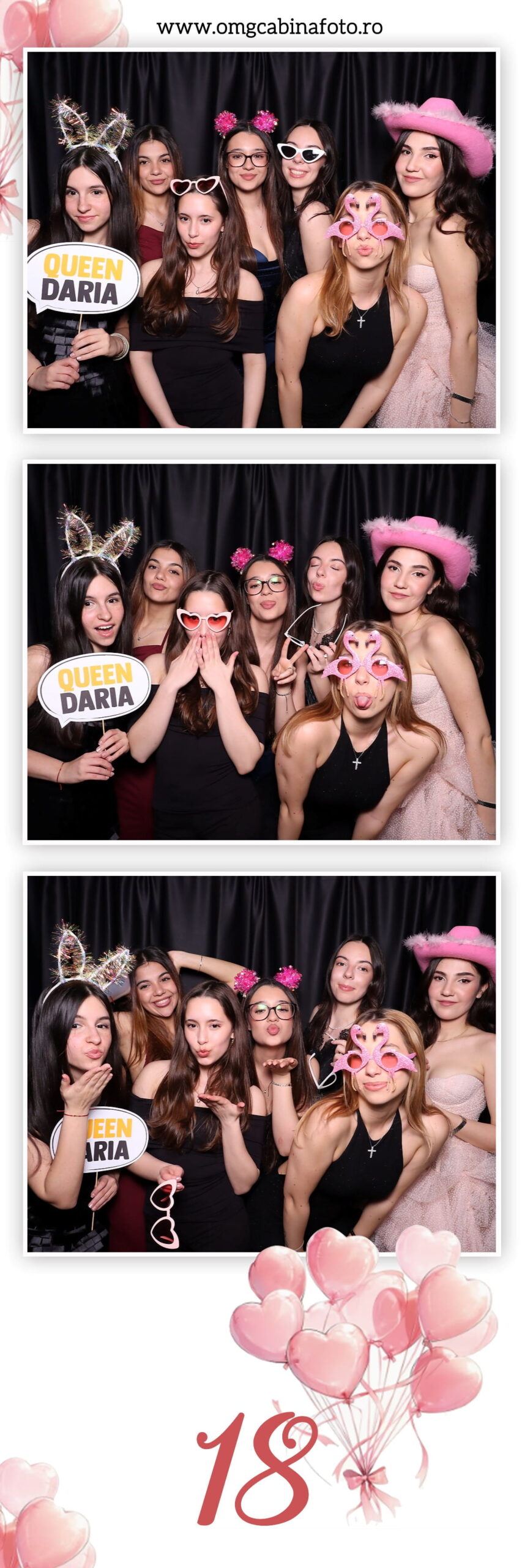 print strip cabina închisă perdele negre majorat – Cabina Foto Închisă OMG